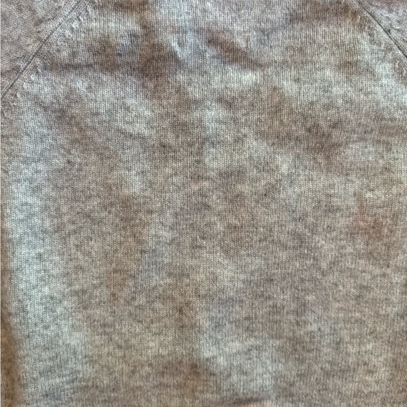 Brodie cashmere cherry sweater size small gray NWT - Picture 11 of 11